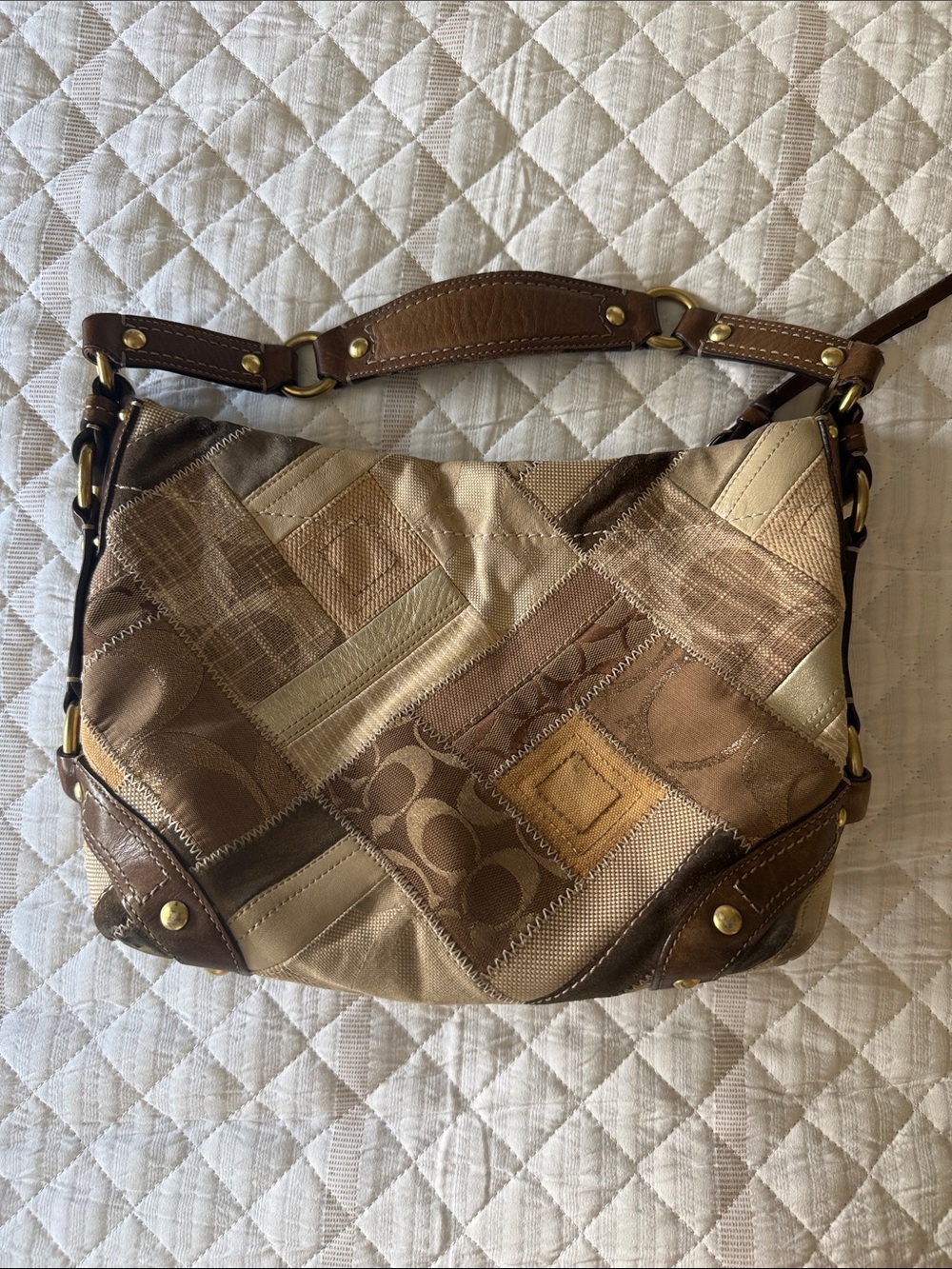 Coach Vintage Patchwork Shoulder Bag
